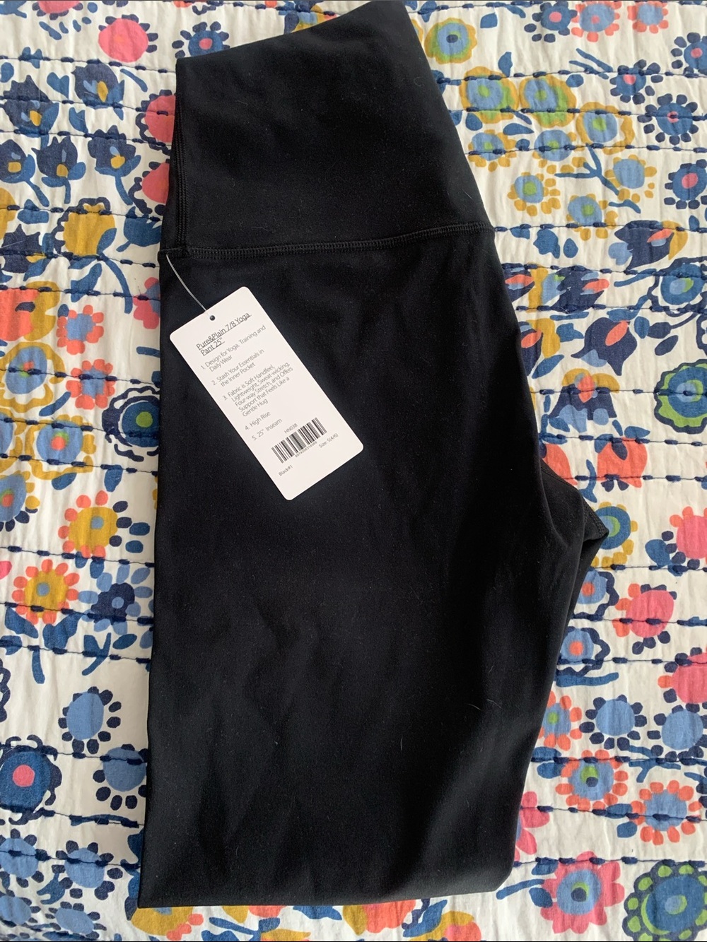 High-Rise Black Leggings - Women